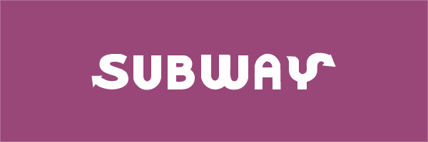 subway sign font